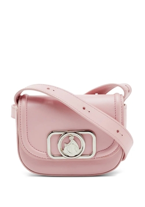 Lanvin Pre-Owned Logo-plaque crossbody bag - Pink