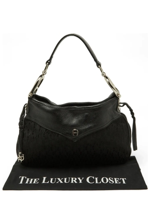 Aigner Vintage Signature monogram tote bag - Black