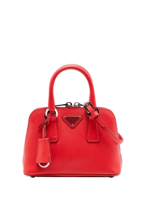 Prada Pre-Owned 2000-2013 Mini Saffiano Lux Promenade satchel - Red