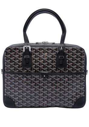 Goyard Pre-Owned 2017 Goyardine Ambassade PM business bag - Black