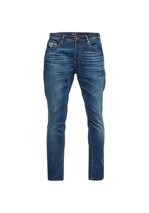 Just Cavalli Vintage blue denim regular fit jeans