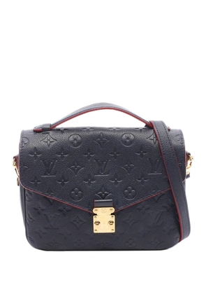 Louis Vuitton Pre-Owned 2010-2026 Monogram Empreinte Pochette Metis satchel - Blue