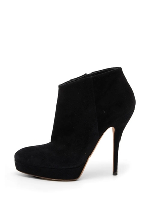 Gucci Pre-Owned platform ankle boots - Black