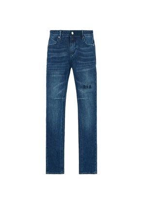 RTA Clayton logo-embroidered jeans - Blue