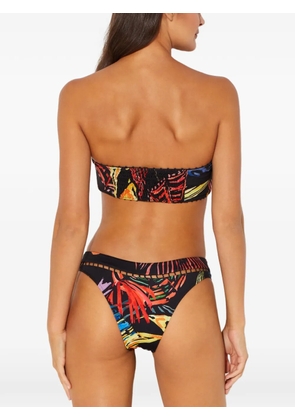 Charo Ruiz Ibiza Cecilia lace-up bikini top - Black