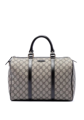 Gucci Pre-Owned 2016-2026 Medium GG Supreme Joy boston bag - Neutrals