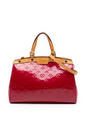 Louis Vuitton Pre-Owned 2013 Monogram Vernis Brea MM satchel - Red