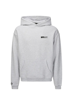 Boysloft logo-print hoodie - Grey
