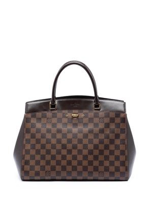 Louis Vuitton Pre-Owned 2014 Damier Ebene Rivoli MM satchel - Brown