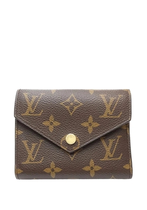 Louis Vuitton Pre-Owned 2021 Monogram Victorine Wallet small wallets - Brown