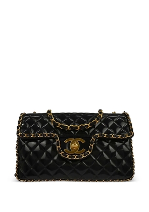 CHANEL Pre-Owned 1994-1996 Maxi flap shoulder bag - Black