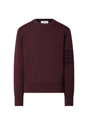 Thom Browne 4-Bar Ottoman Milano-stitch sweater - Red