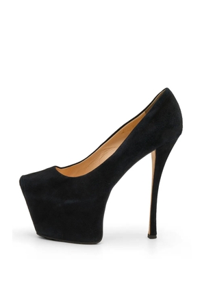 Giuseppe Zanotti Vintage square-toe platform pumps - Black