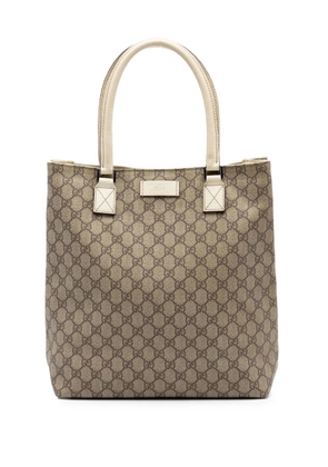 Gucci Pre-Owned 2000-2015 GG Supreme tote bag - White