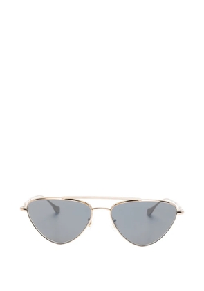 Jil Sander x Oliver Peoples double-bridge sunglasses - Gold