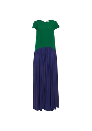 Kenzo Pre-Owned round-neck maxi dress - Green