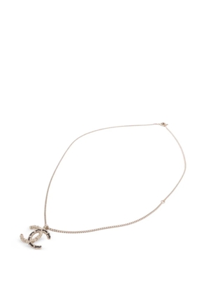 CHANEL Pre-Owned CC-pendant necklace - Gold