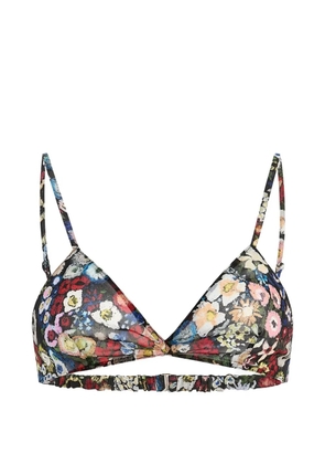 KHAITE Talita top in black multi