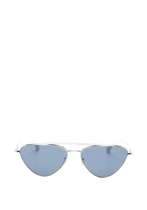 Jil Sander x Oliver Peoples geometric-frame sunglasses - Silver