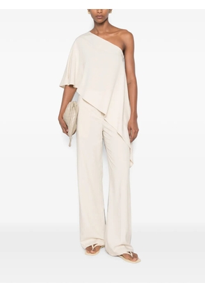VICOLO wide-leg trousers - Neutrals