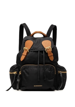 Burberry Pre-Owned 2000-2017 Medium Nylon Runway backpack - Black