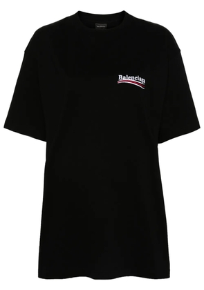 Balenciaga Political Campaign T-shirt - Black