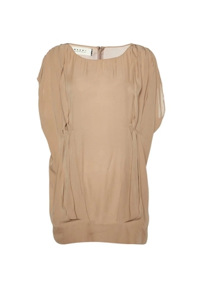 Marni Pre-Owned pleated blouse - Neutrals