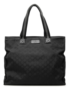 Gucci Pre-Owned 2000-2015 GG Nylon Web tote bag - Black