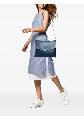 Carolina Herrera Vintage envelope chain shoulder bag - Blue