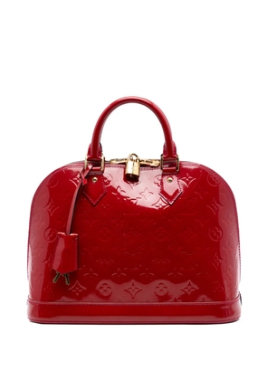 Louis Vuitton Pre-Owned 2014 Monogram Vernis Alma PM handbag - Red