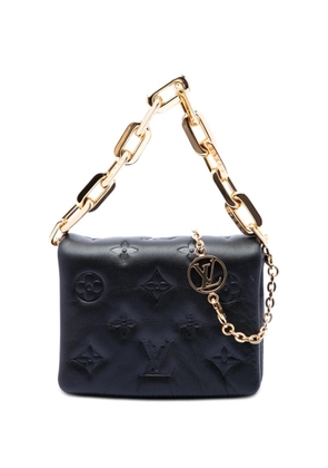 Louis Vuitton Pre-Owned 2021-2026 Monogram Embossed Puffy Lambskin Coussin belt bag - Black
