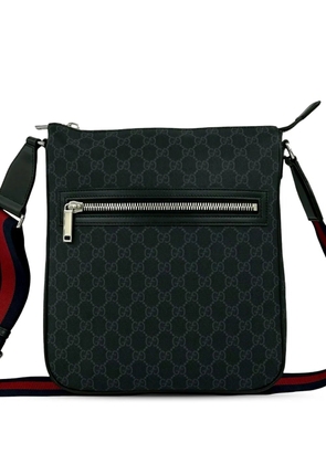 Gucci Pre-Owned 2016-2026 GG Supreme Web crossbody bag - Black