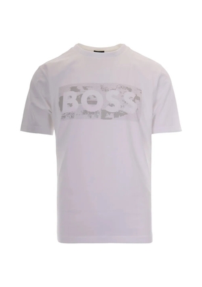 BOSS logo-print T-shirt - White