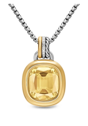 David Yurman Mercer champagne citrine and diamond necklace - Gold