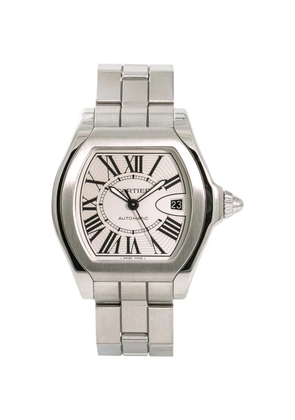 Cartier Roadster Roman-numerals 41mm watch - White