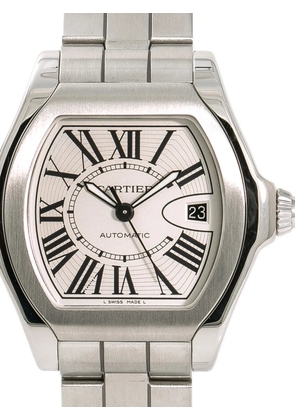 Cartier Roadster Roman-numerals 41mm watch - White