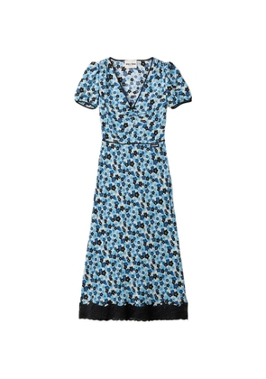 Miu Miu crêpe de chine dress - White