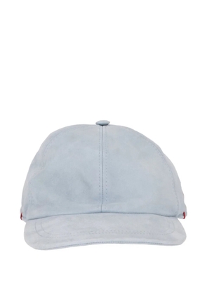 Isaia suede baseball cap - Blue