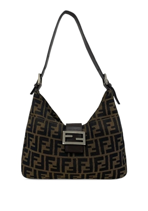 Fendi Pre-Owned 2000-2010 Zucca Canvas shoulder bag - Brown