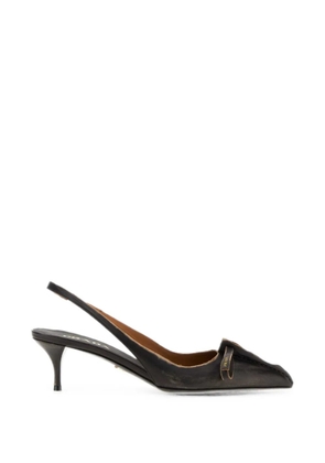 Prada bow-detail slingback pumps - Brown