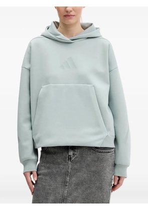 adidas logo hoodie - Green