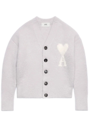 AMI Paris Ami de Coeur cardigan - Neutrals