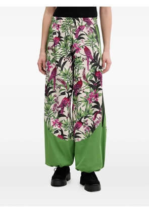 adidas x Farm Rio floral stripe track pants - Neutrals