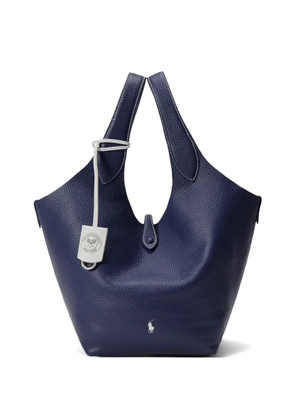 Polo Ralph Lauren Polo Play leather tote bag - Blue