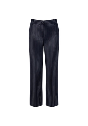 PINKO pinstripe trousers - Blue
