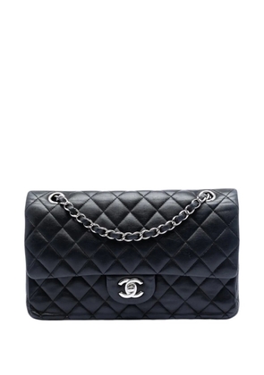 CHANEL Pre-Owned 2011 Medium Classic Lambskin Double Flap shoulder bag - Black