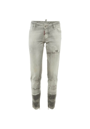 DSQUARED2 distressed skinny jeans - Grey