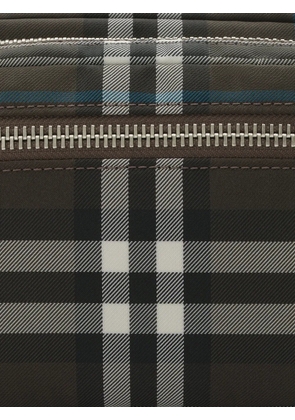 Burberry Check crossbody bag - Brown