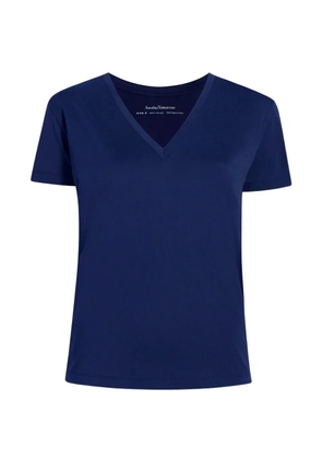 Another Tomorrow V-neck T-shirt - Blue