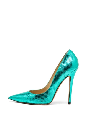 Jimmy Choo Pre-Owned Abel pointed-toe heeled pumps - Green